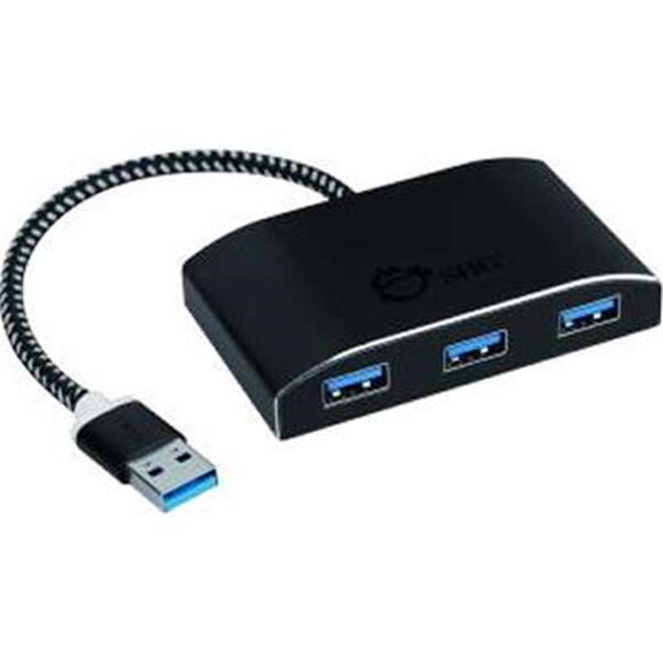 Betterbattery Super Speed USB 3.0 4 - Port Powered Hub BE826185 - main